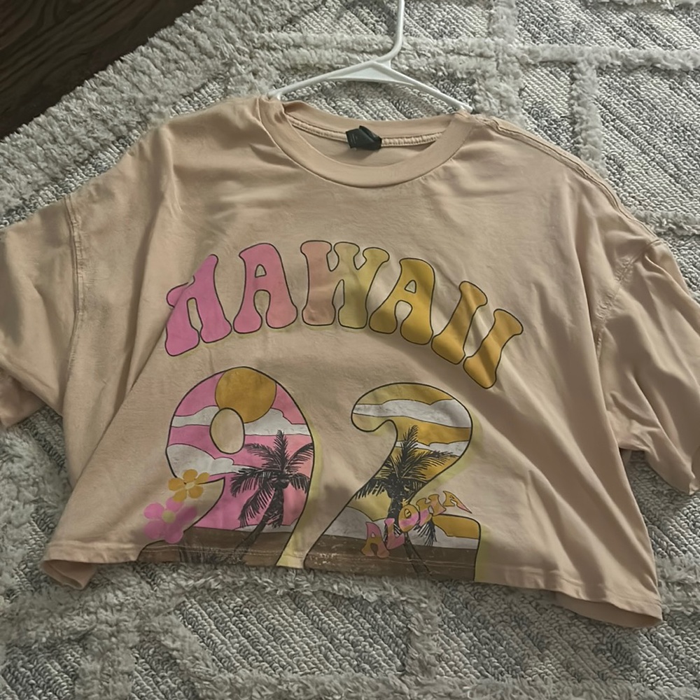 “Hawaii”Crop top